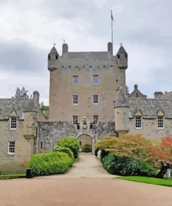 Cawdor Castle paint by numbers