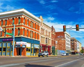 Cheyenne City Paint by Numbers