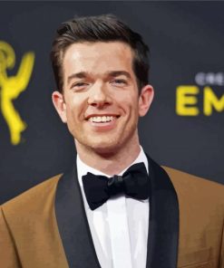 Elegent John Mulaney Paint by Numbers