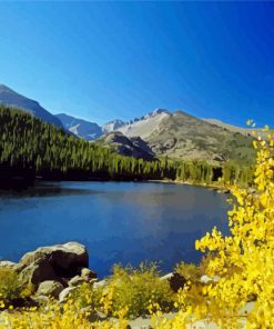 Colorado Mountains Paint By Numbers