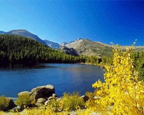 Colorado Mountains Paint By Numbers