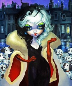 Cruella By Jasmine Paint by Numbers