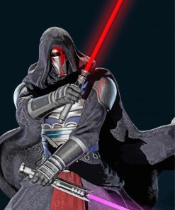 Darth Revan paint by numbers