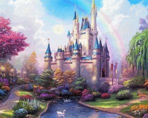 Fairytale Castle Paint By Numbers