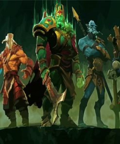 Dota Game Paint By Numbers