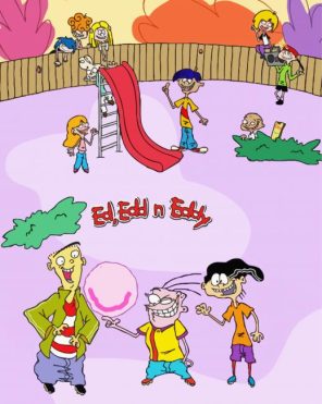 Ed Edd N Eddy Animation paint by numbers