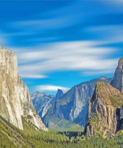 El Capitan Mountains Paint By Numbers