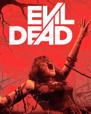 Evil Dead Movie Paint By Numbers