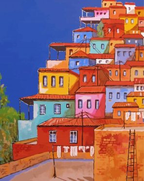 Artistic Favela Paint by Numbers