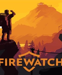 Firewatch Poster Paint by Numbers