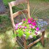 Flowers In Chair paint by numbers