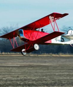 Fokker Aircraft Paint by Numbers