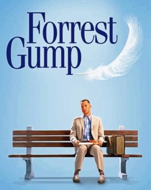 Forrest Gump Poster Paint By Numbers