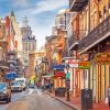 French Quarter In New Orleans paint by numbers