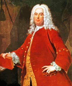 George frideric Handel Paint By Numbers