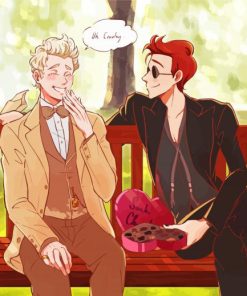 Good Omens Art paint by numbers