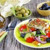 Greek Salad With Olives paint by numbers