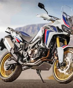 Honda Africa Twin Paint By Numbers