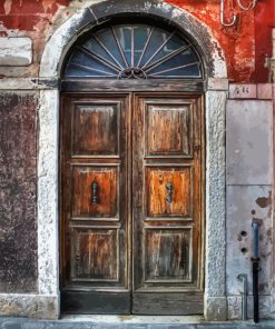 Wooden Door Paint By Numbers