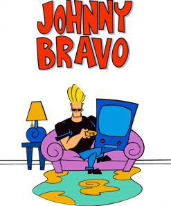 Johnny Bravo Paint By Numbers