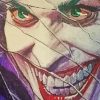 Joker Broken Mirror paint by numbers