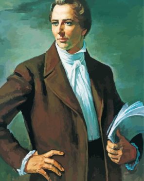 Joseph Smith Portrait paint by numbers