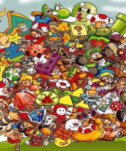 Kirby Characters Paint By Numbers