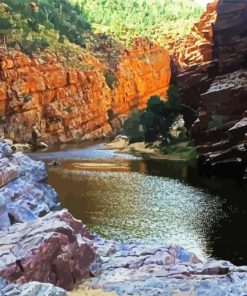 Larapinta Trail Paint By Numbers