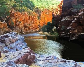 Larapinta Trail Paint By Numbers