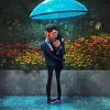 Couple And Rain Paint By Numbers