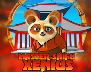 Master Shifu paint by numbers