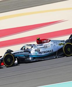 Mercedes F1 Car Paint By Numbers