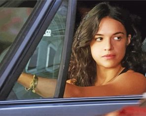 Michelle Rodriguez paint by numbers