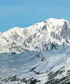 Mountain Blanc Italy Paint By Numbers