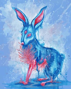 Mystical Rabbit Paint By Paintings