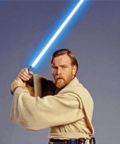 Obi Wan Kenobi Paint by Numbers