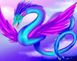 Occamy Dragon Paint by Numbers