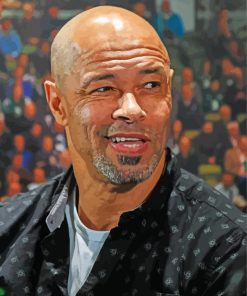 Paul McGrath Footballer paint by numbers