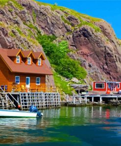 Quidi Vidi Landscape Paint by Numbers