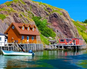 Quidi Vidi Landscape Paint by Numbers