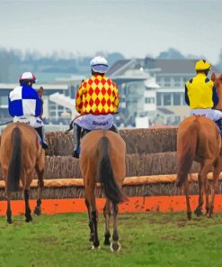 Race Horses Paint By Numbers