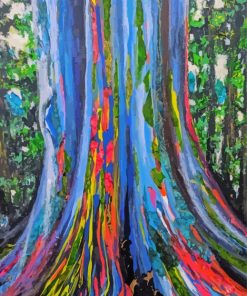 Rainbow Tree Paint By Numbers