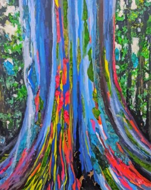 Rainbow Tree Paint By Numbers