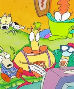 Rockos Modern Life Paint By Numbers