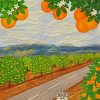 Route 66 Orange Groves paint by numbers