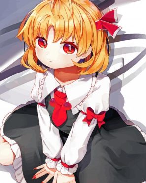 Rumia Anime Character Paint By Numbers