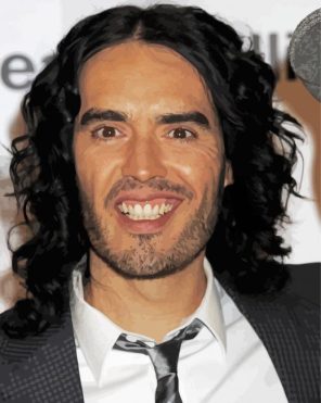 Russell Brand Paint By Numbers