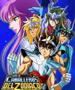 St Seiya Poster Paint By Numbers