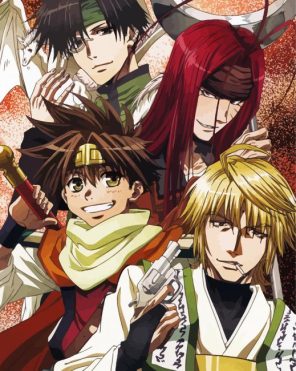 Saiyuki Anime Paint By Numbers