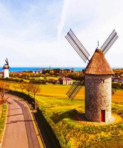 Skerries Windmill Paint By Numbers